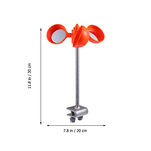 ULTECHNOVO Reflective Windmill Pinwheel Bird Control Scare Device for Garden Farm Pet Toys