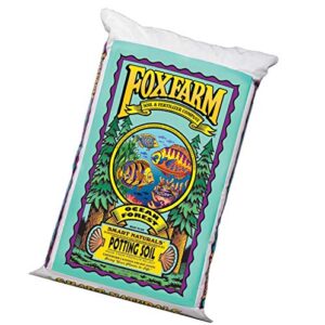 Fox Farm Foxfarm FX14000 Ocean Forest Indoor/Outdoor Garden Potting Soil Bags 6.3-6.8 pH, 1.5 Cubic Feet, 40 pounds for Plants (10 Pack)