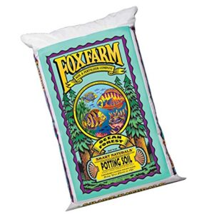 Fox Farm Foxfarm FX14000 Ocean Forest Indoor/Outdoor Garden Potting Soil Bags 6.3-6.8 pH, 1.5 Cubic Feet, 40 pounds for Plants (10 Pack)