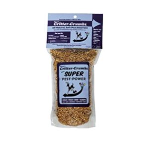 Mouse-Mix Natural Pest Deterrent Critter Crumbs with Super Pest Power for Outdoor Lawn and Garden Rodent Repellent Mice Mouse Rat Rabbit and Deer Control