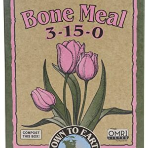 Down to Earth Organic Bone Meal Fertilizer 3-15-0, 5 lb