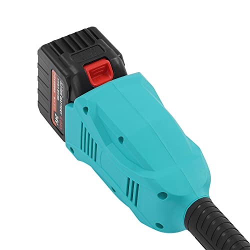 Mgorgeous Electric High-Power Lawn Mower, Lawn Trimmer, Brushless Hedge Machine, Lithium Electric Garden Land Reclamation, Weeding, and Brush Cutter, High Branch Saw, 24 V/6Ah Lithium Battery