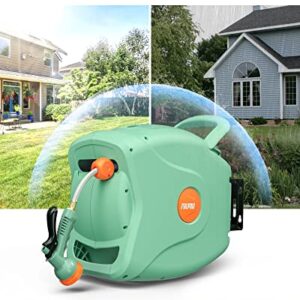 FIILPOW Automatic Pool Cleaner & 100 FT Garden Hose Reel