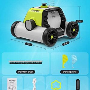 FIILPOW Automatic Pool Cleaner & 100 FT Garden Hose Reel