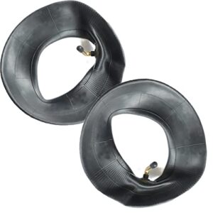 2 pack 4.10/3.50-4 tire replacement lnner tube,black for wheelbarrow whee,snowblower,dollies,trailers