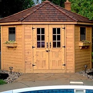 Penthouse 9 x 9 Garden Shed