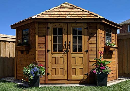 Penthouse 9 x 9 Garden Shed