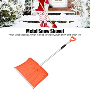 Snow Shovel, Portable Detachable Snow Shovel with D Grisp Handl for Car Home Garage Garden Kids Snow Removal Shovel