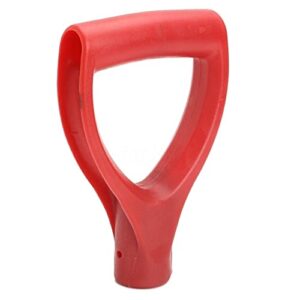 alhaq plastic scoop poly handle lawn farm garden snow removal spade fork shovel (color : red)