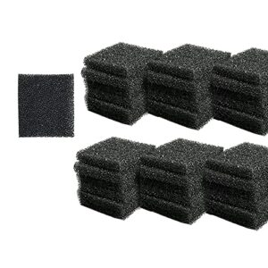 Qzbhct 25 Pack Pump Filter for AeroGarden Filter Sponge Replacement Accessories , Reduces Dirt & Debris in Pump, Increases Life of AeroGarden Pump