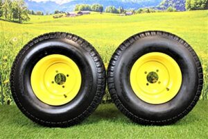 22×9.50-10 tires & wheels 4 ply for lawn & garden mower turf tires (set of 2)