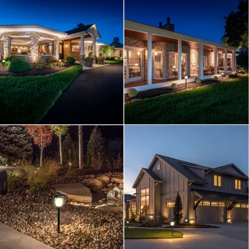 Malibu Kristi Collection LED 0.8 Watts Low Voltage Pathway Light Outdoor Garden Lights Landscape Lights for Lawn, Patio, Yard, Walkway, Driveway 8422-3103-01