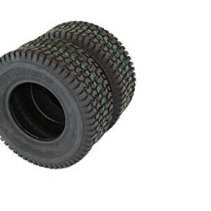 (Set of Two) 13x5.00-6 4 Ply Turf Tires for Lawn & Garden Mower (2)13x5-6 tire.