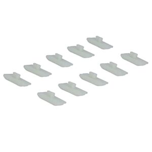 akozon 10pcs chain guide, ms290 381 360 390 440 640 660 anti-dust cover pad bumper strip fit for slider steele accessories garden tool chainsaw replace parts