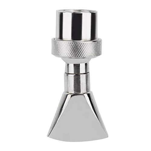 xianshi Valentine's Day Carnival Pond Water Nozzle, Stainless Steel Fountain Nozzle, Garden Fountain Nozzle Durable Balcony Garden for Flower Nursery Production Home Gardening