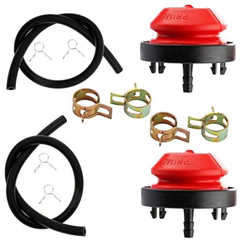 QAZAKY Primer Bulb Fuel Line Kit Compatible with Tecumseh Sear Craftsman Snow Blower Thrower 570682 75110639 321802A 056200 95110639A 632107 632334A 640349 HM70 HM80 HM100 HMSK80 HMSK90 HMSK100 AV520