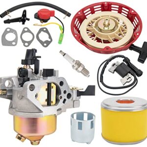 GX390 GX340 Carburetor Compatible with Honda GX340 GX360 GX390 11HP 13HP Engine Generator Lawn Mower Motor Carb Replaces 16100-ZF6-V01