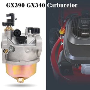 GX390 GX340 Carburetor Compatible with Honda GX340 GX360 GX390 11HP 13HP Engine Generator Lawn Mower Motor Carb Replaces 16100-ZF6-V01