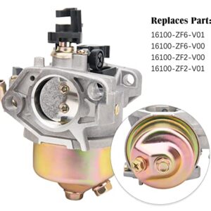 GX390 GX340 Carburetor Compatible with Honda GX340 GX360 GX390 11HP 13HP Engine Generator Lawn Mower Motor Carb Replaces 16100-ZF6-V01