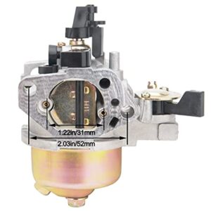 GX390 GX340 Carburetor Compatible with Honda GX340 GX360 GX390 11HP 13HP Engine Generator Lawn Mower Motor Carb Replaces 16100-ZF6-V01