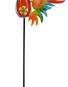 Moonrays 96343 Farmhouse Rooster Stake Light, Multi-Color