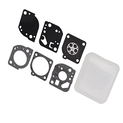 TOPINCN Carburetor Diaphragm Kit Gasket for Zama RB 111 Carb Repair Set Chainsaw Repair Accessories Garden Tool Lawn Mower Replacement Parts