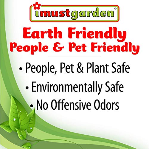 I Must Garden Deer Repellent: Easy Pump Spray Bottle - Spice Scent Deer Spray for Gardens & Plants – 45oz Ready to Use
