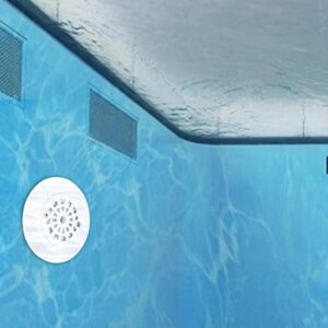 Summer Enjoyment Meiyya Swimming Pool Floor Drain, Swimming Pool Drainer, Reliable Filter Type Garden Home Water Park Outdoor for Bathroom Swimming Pool Use(1.5 inch)