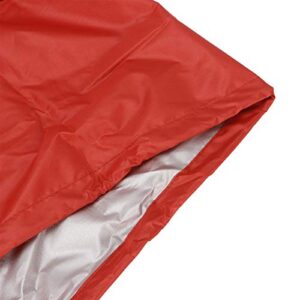 A sixx Sandbox Cover, Durable Pool Cover, Swimming Pool Cover Backyard for Garden(red, 120 * 120 * 20cm)