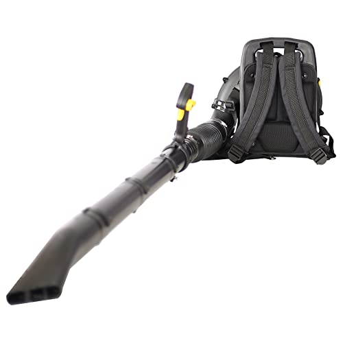 Gas Leaf Blower, 52CC 2-Cycle Patio Engine Backpack Blower Powerful 530 CFM Commercial Blower for Backyard Lawn Garden Blowing Leaves Snow Debris