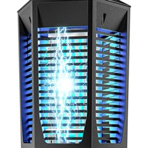 Bug Zapper Outdoor, Pophies Bug Zapper Indoor Plug in with 4200v High Powered, 18w Bug Zapper Outdoor Waterproof, Mosquito Killer Up to 2300 Sq Ft, Electric Bug Zapper for Patio Garden Home Kitchen