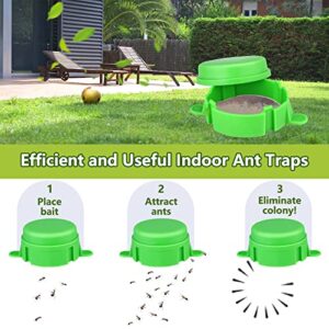 Ant Traps Bait Indoor,Ant Traps Killer Indoor Outdoor,Effective Liquid Ant Bait Killer,Ready-to-Use Ant Bait Traps Indoor,Kills Common Household Ants,Ants Killer for House,Kitchen,Garage,Garden