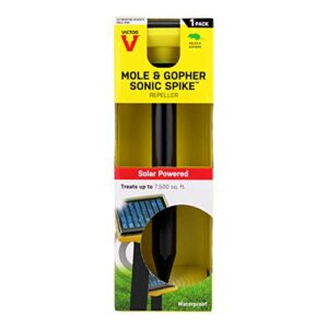 Victor M9014 Solar Powered Sonic Spike, Black