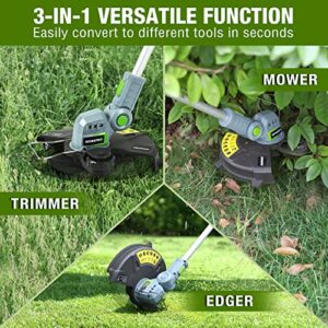 WORKPRO Garden Tool Bag and WORKPRO 20V Cordless String Trimmer/Edger