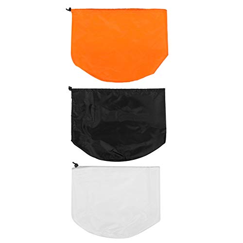 VINGVO Push Mower Cover Polyester Fabric of Lining Dust Cover, Lawn Mower Trimmer Engine Motor Featuring Drawstring Shrink Opening Design Dustproof Trimmer Garden