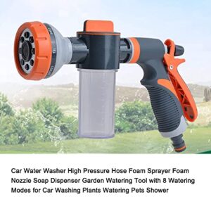 Car Washer, Car Water Washer High Pressure Hose Foam Sprayer,Portable High Pressure Water Sprayer Multi-Function Washing Machine for Cleaning Car Wash / Fences/Patios/Garden