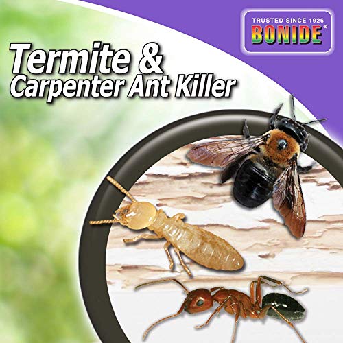 Bonide Termite & Carpenter Ant Killer, 32 oz Concentrated Insect Killer, Long Lasting Treatment for Lawn & Home