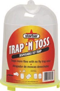 farnam home and garden 14624 starbar trap n toss disposable fly trap