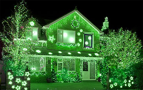 KOMOON Battery Operated String Lights 72 Ft 200 LED Christmas Decorative Fairy Lights for Garden Patio Lawn Curtain Xmas Tree Party Holiday Wedding (Green)