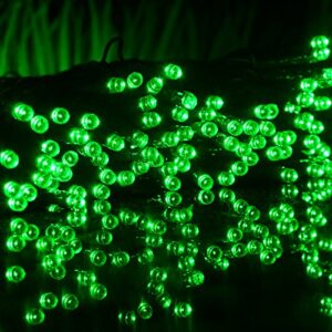 KOMOON Battery Operated String Lights 72 Ft 200 LED Christmas Decorative Fairy Lights for Garden Patio Lawn Curtain Xmas Tree Party Holiday Wedding (Green)