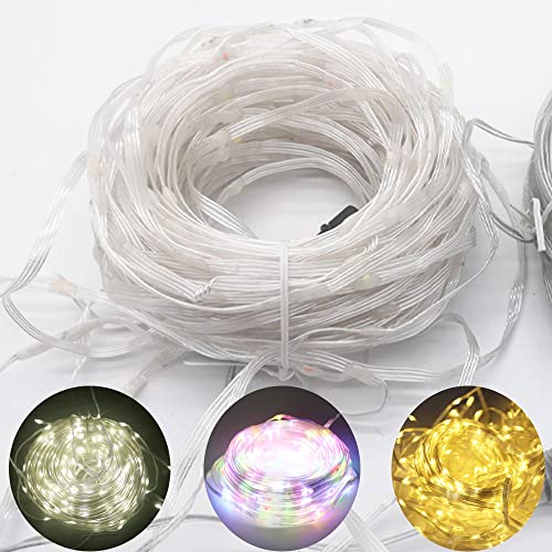 YASENN Christmas Lights Smart String Lights Bluetooth APP Controlled 800 LED 260 FT Fairy Lights Plug in for Outdoor Indoor Garden Christmas Decoration Multicolor