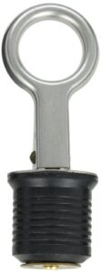 agri-fab 49467 plug, roller (1-1/4), silver/black