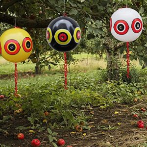 MorTime 3PCS Balloon Bird Repellent, 24" Terror Eye to Scare Birds in Garden Outdoors, Keep Ducks Away from Swimming Pool