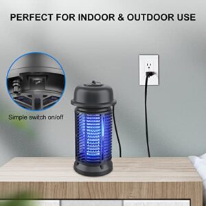 Bug Zapper Outdoor, Electric Mosquito Zapper 20W High Powered, Fly Zapper Waterproof, for Indoors, Home, Patio, Garden