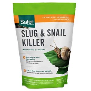 safer brand sb125 slug & snail killer – 2 lb,green