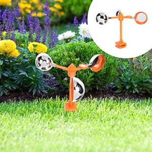 Happyyami Outdoor Spike Cat for Farm Garden Yard Rotating Reflector Natural Enemy Pest Deterrent