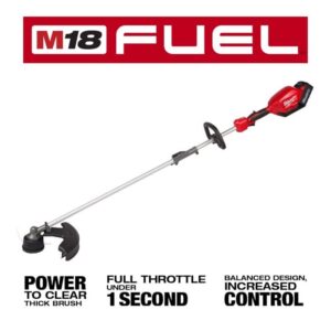 Milwaukee M18 Fuel 18-Volt Lithium-Ion Brushless Cordless Quik-LOK String Trimmer/Blower Combo Kit with Battery & Charger (2-Tool) 3000-21