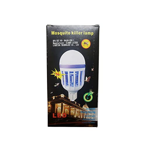 Bug Killer Light Bulb 2 in 1 LED Light for Mosquito, Fruit Flies, Insect and Fly Control