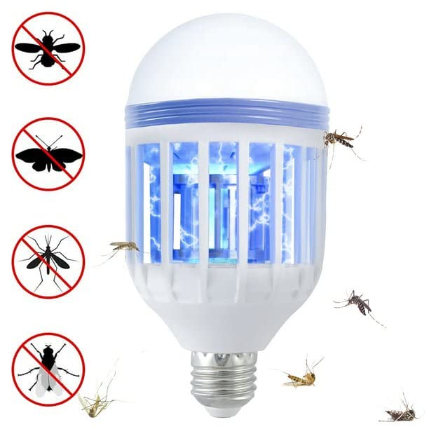 Bug Killer Light Bulb 2 in 1 LED Light for Mosquito, Fruit Flies, Insect and Fly Control