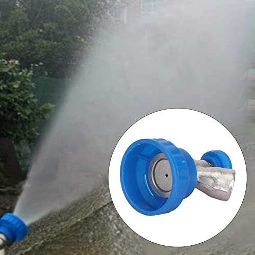 Electric Spraying Nozzle, G38 Internal Thread High Pressure Atomizing Nozzle 45 Degree Adjustablefor Gardens Patios